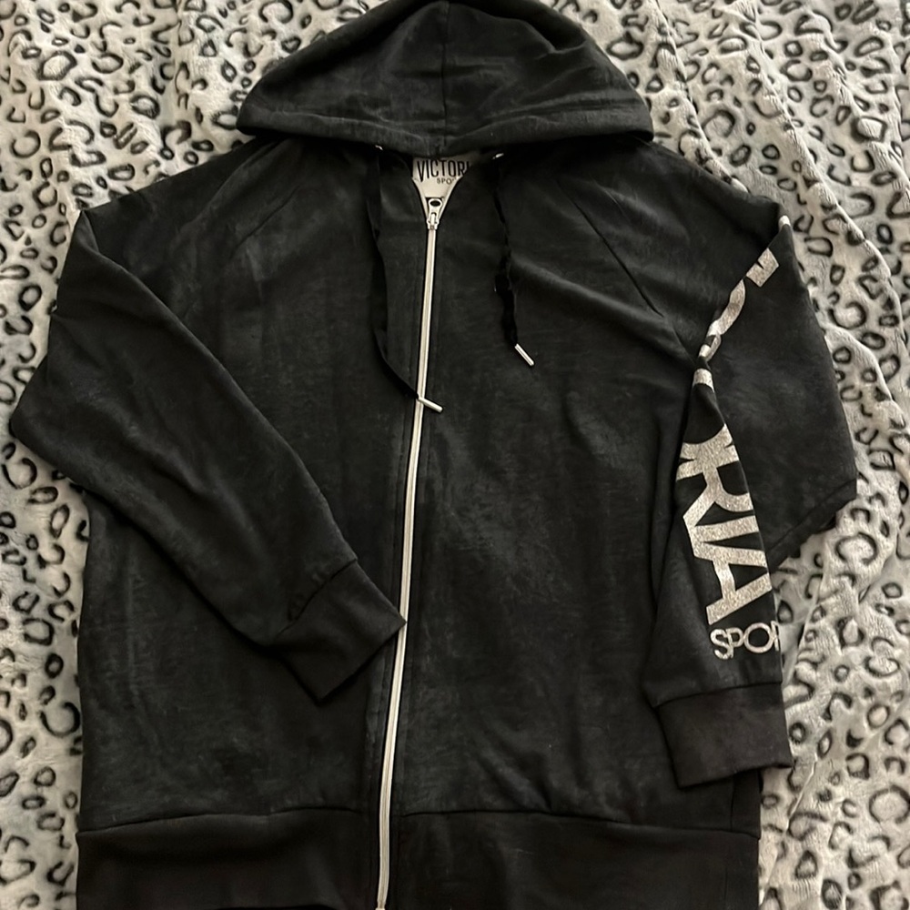 Victoria’s Secret Gray Zip-up Jacket